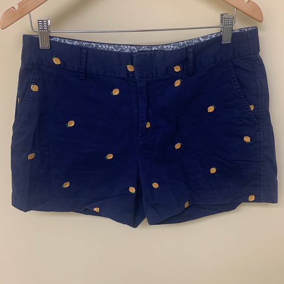 Jones & Co Navy Lemon Short - Picture 1 of 4